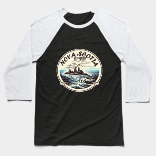 Nova Scotia Adventures Baseball T-Shirt